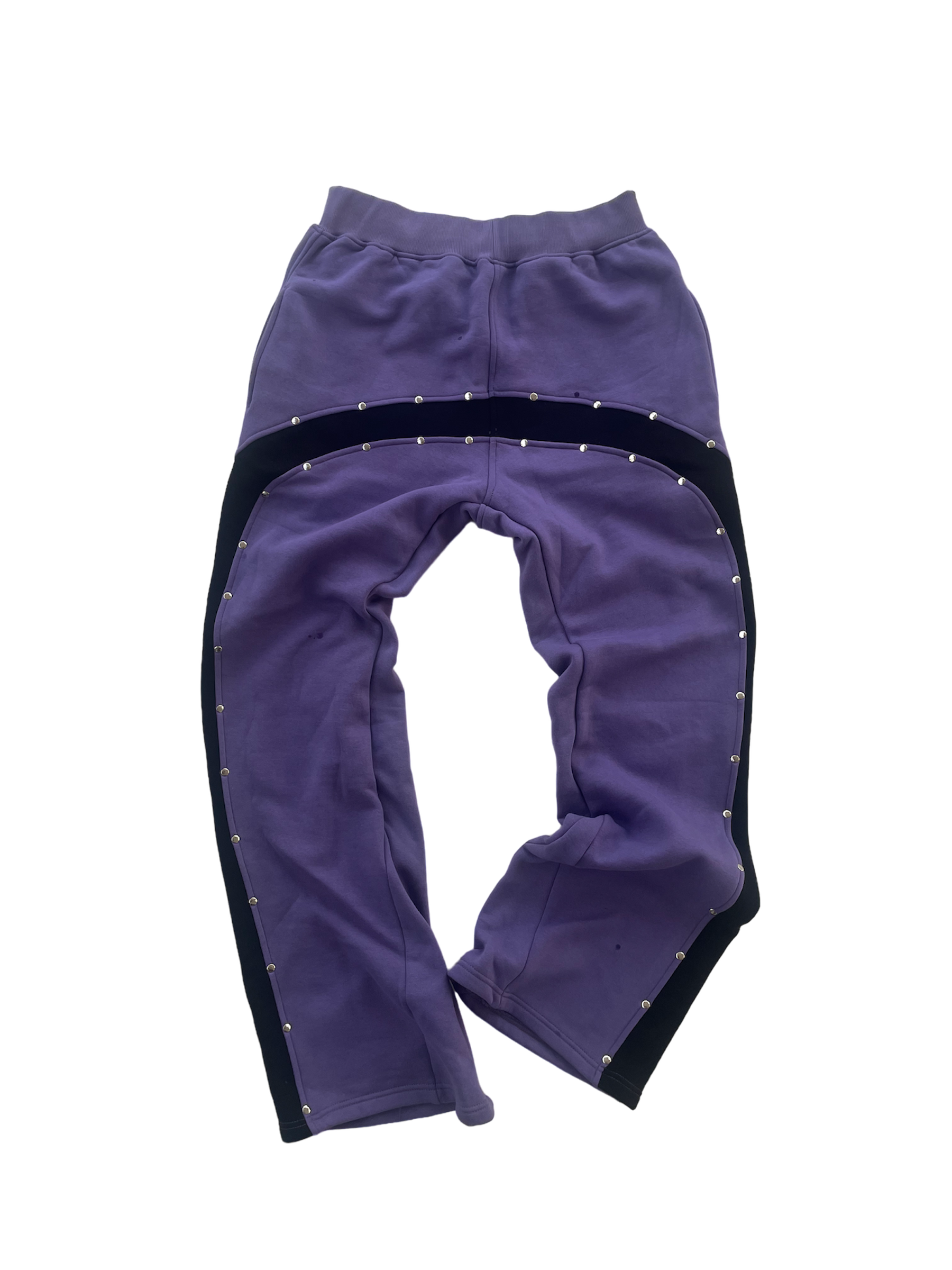 lilac "essential" studded sweats